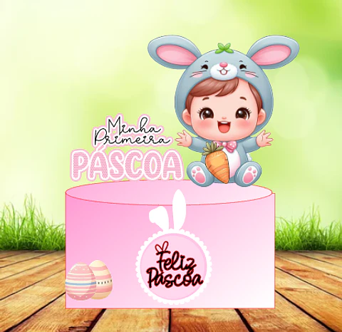 Arquivo de Corte Páscoa Bebê