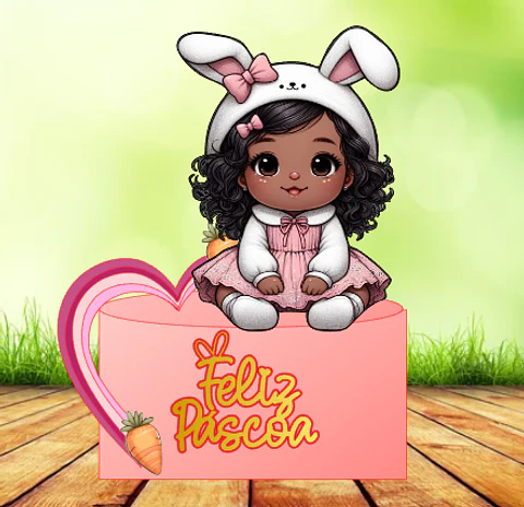 Arquivo de Corte Páscoa Bebê 