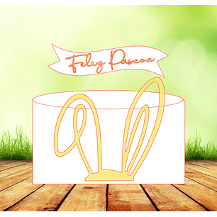 Arquivo de Corte Páscoa Orelhas