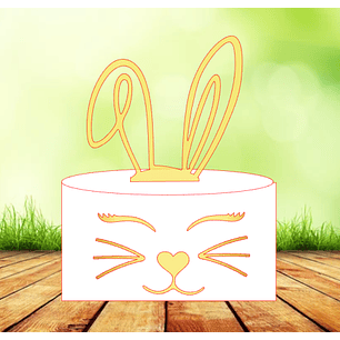 Arquivo de Corte Páscoa Orelhas e rosto