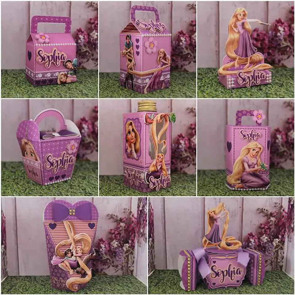 Arquivo de Corte Enrolados - Rapunzel 1