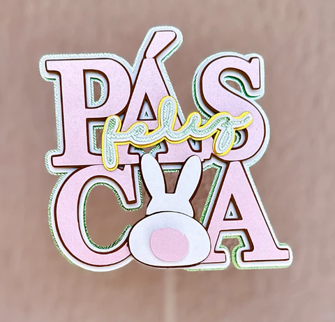 Arquivo de Corte Páscoa Feliz páscoa coelhinho