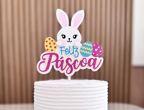 Arquivo de Corte Páscoa Feliz páscoa coelhinha