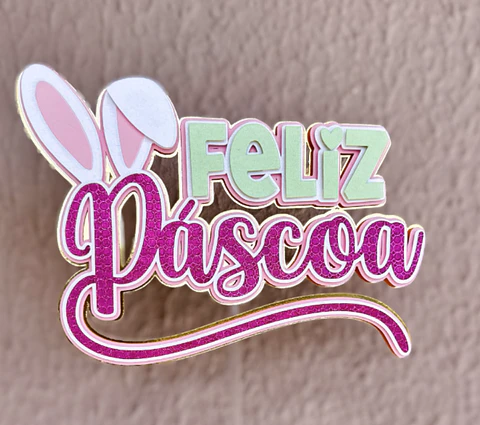 Arquivo de Corte Páscoa Feliz páscoa orelhinhas