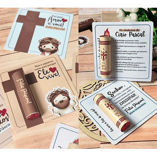 Arquivo páscoa CARD BATOM CRUZ E SIRIO - LOOPINHA