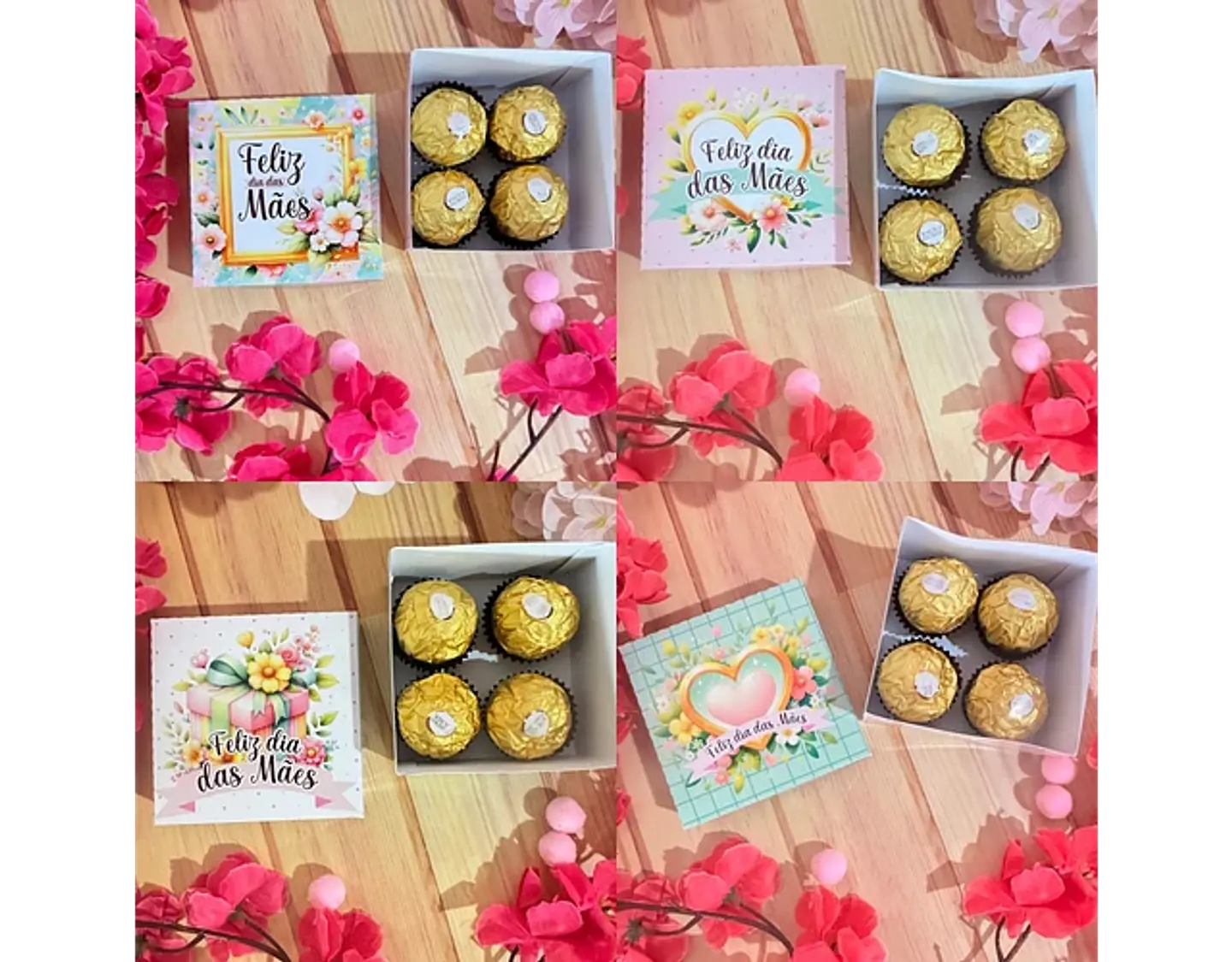 Arquivo dia das mães caixa 4 doces  - GB ARQUIVOS 1