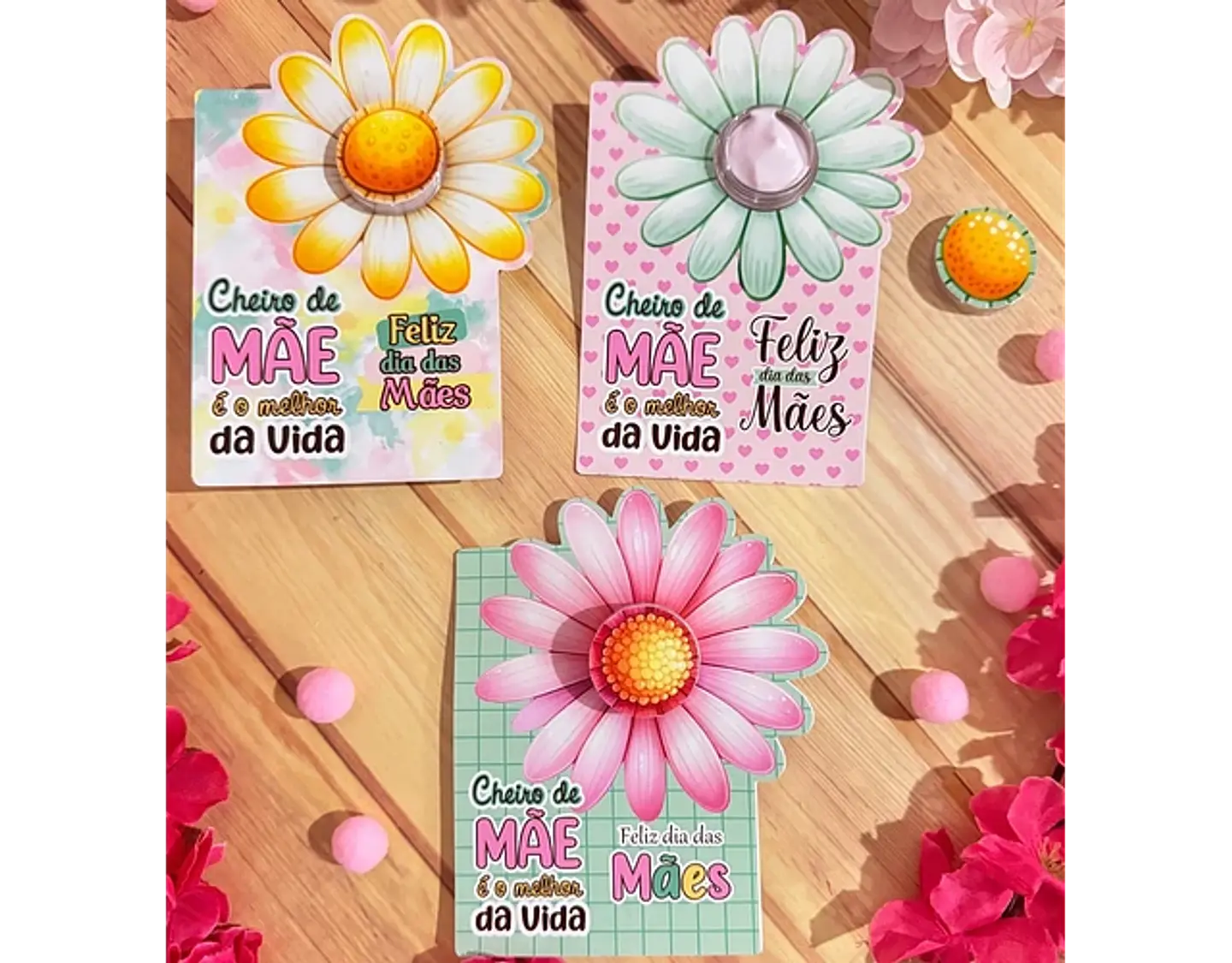 Arquivo dia das mães card flor hidratante - GB ARQUIVOS 1