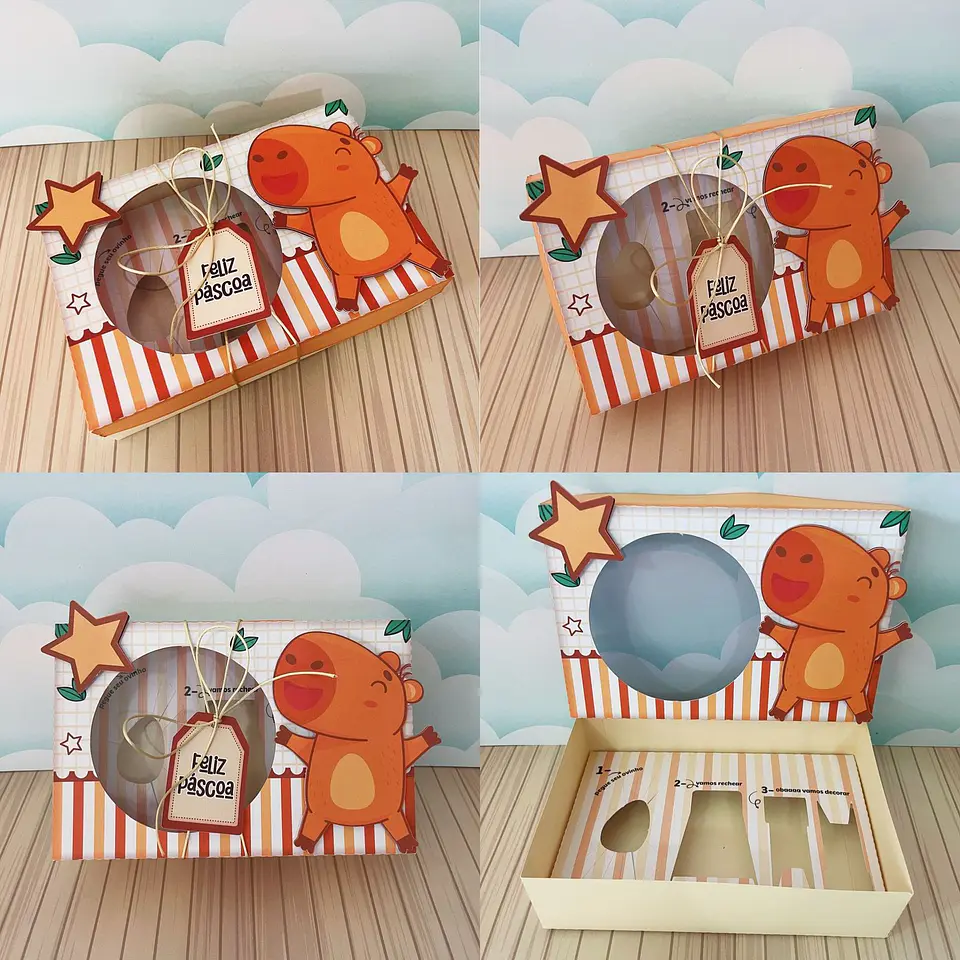 Arquivo páscoa mini confeiteiro capivara - LINA 1