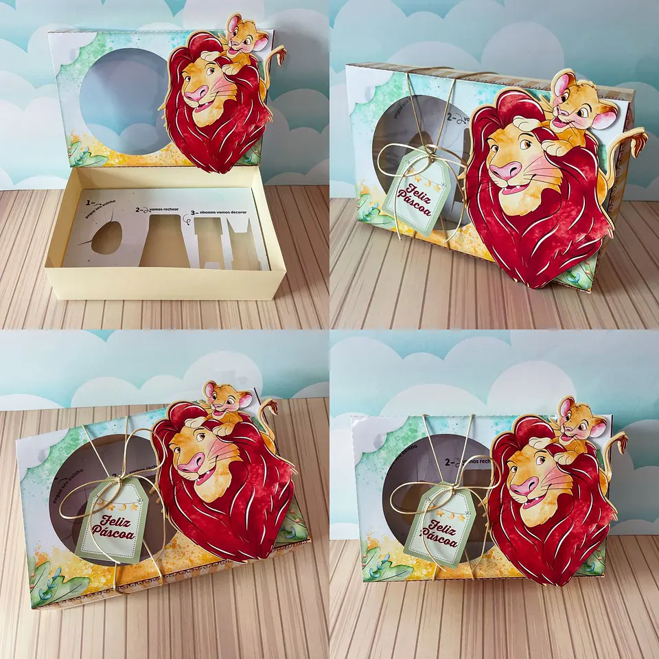 Arquivo páscoa mini confeiteiro rei leão - LINA 1
