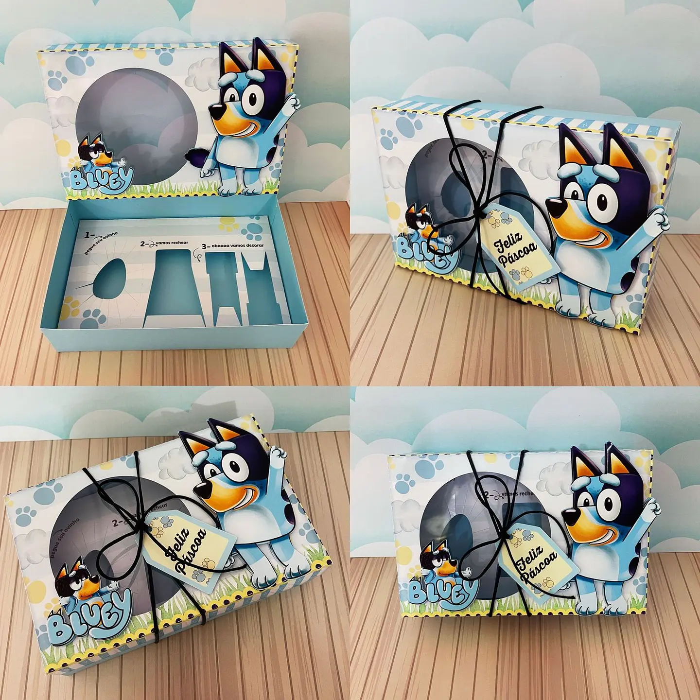 Arquivo páscoa mini confeiteiro bluey - LINA 1