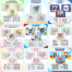 Arquivo Pack Livros de Colorir 1.0 - PAMELLA