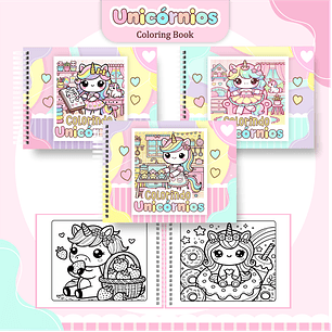 Arquivo Livro de Colorir UNICÓRNIOS - Pamella