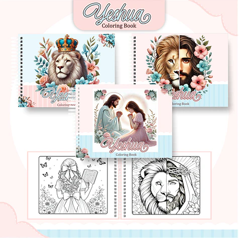 Arquivo Livro de Colorir Yeshua - Pamella