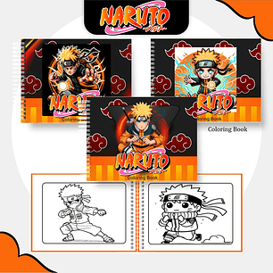 Arquivo Livro de Colorir NARUTO - Pamella