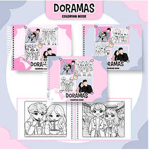 Arquivo Livro de Colorir DORAMAS - Pamella