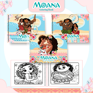 Arquivo Livro de Colorir Moana- Pamella
