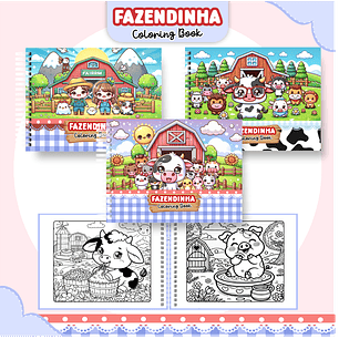 Arquivo Livro de Colorir fazendinha- Pamella