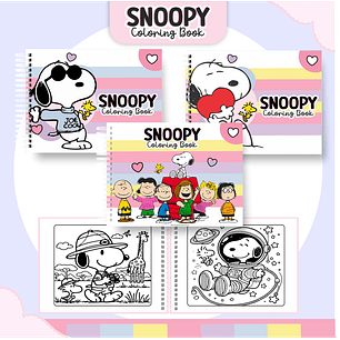 Arquivo Livro de Colorir Snoopy - Pamella