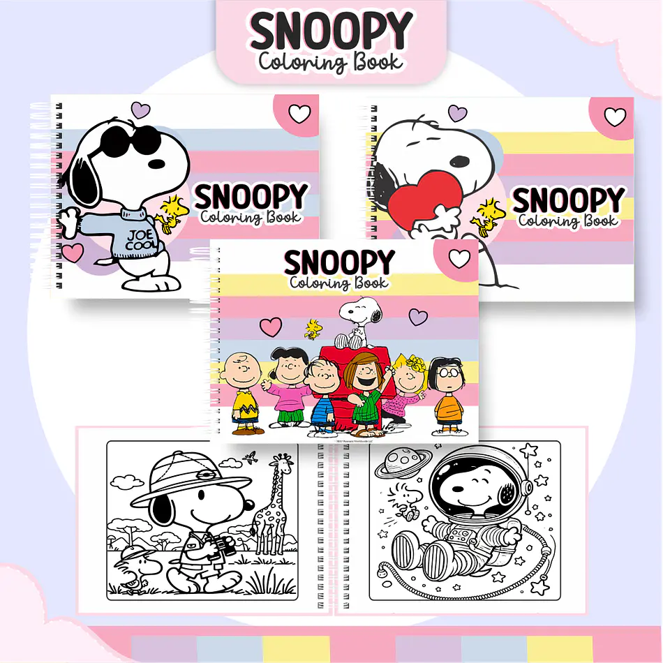 Arquivo Livro de Colorir Snoopy - Pamella 1