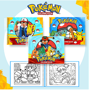 Arquivo Livro de Colorir Pokémon - Pamella