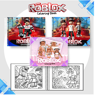 Arquivo Livro de Colorir Roblox - Pamella