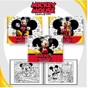 Arquivo Livro de Colorir Mickey mouse - Pamella