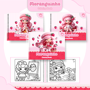 Arquivo Livro de Colorir Moranguinho - Pamella