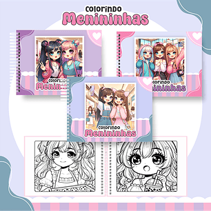 Arquivo Livro de Colorir Menininhas - Pamella