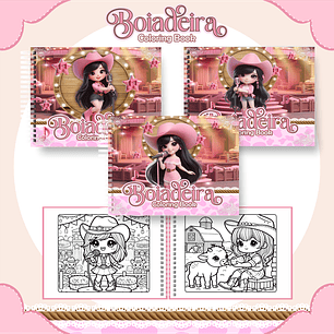 Arquivo Livro de Colorir Boiadeira - Pamella