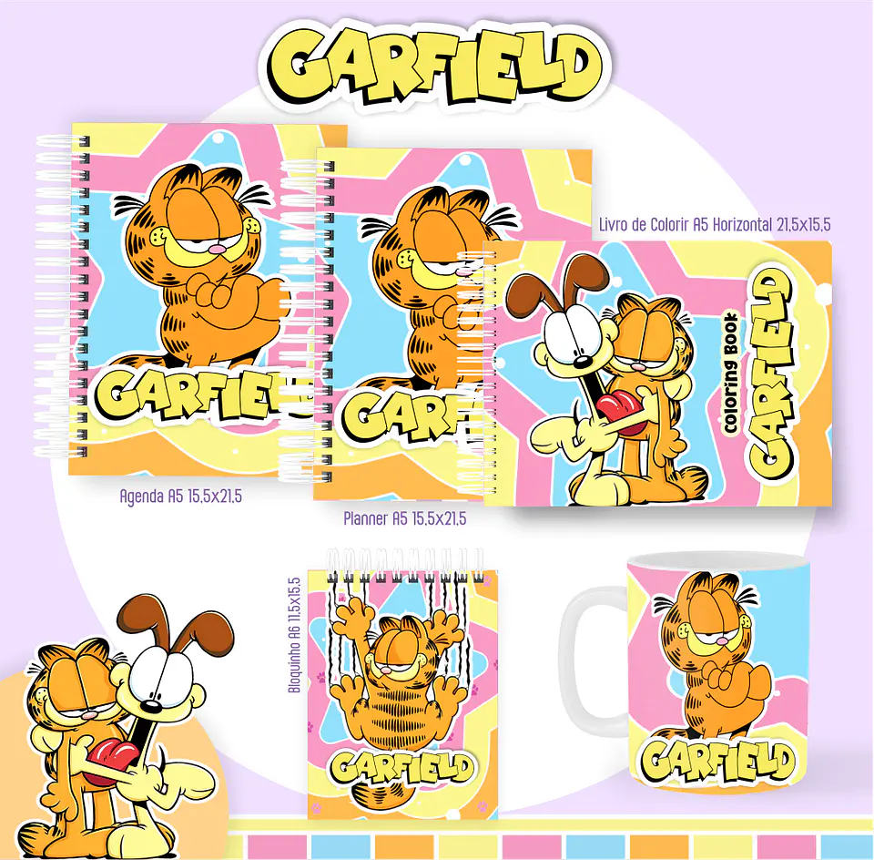 Arquivo pack nostalgia + livro de colorir - PAMELLA 4