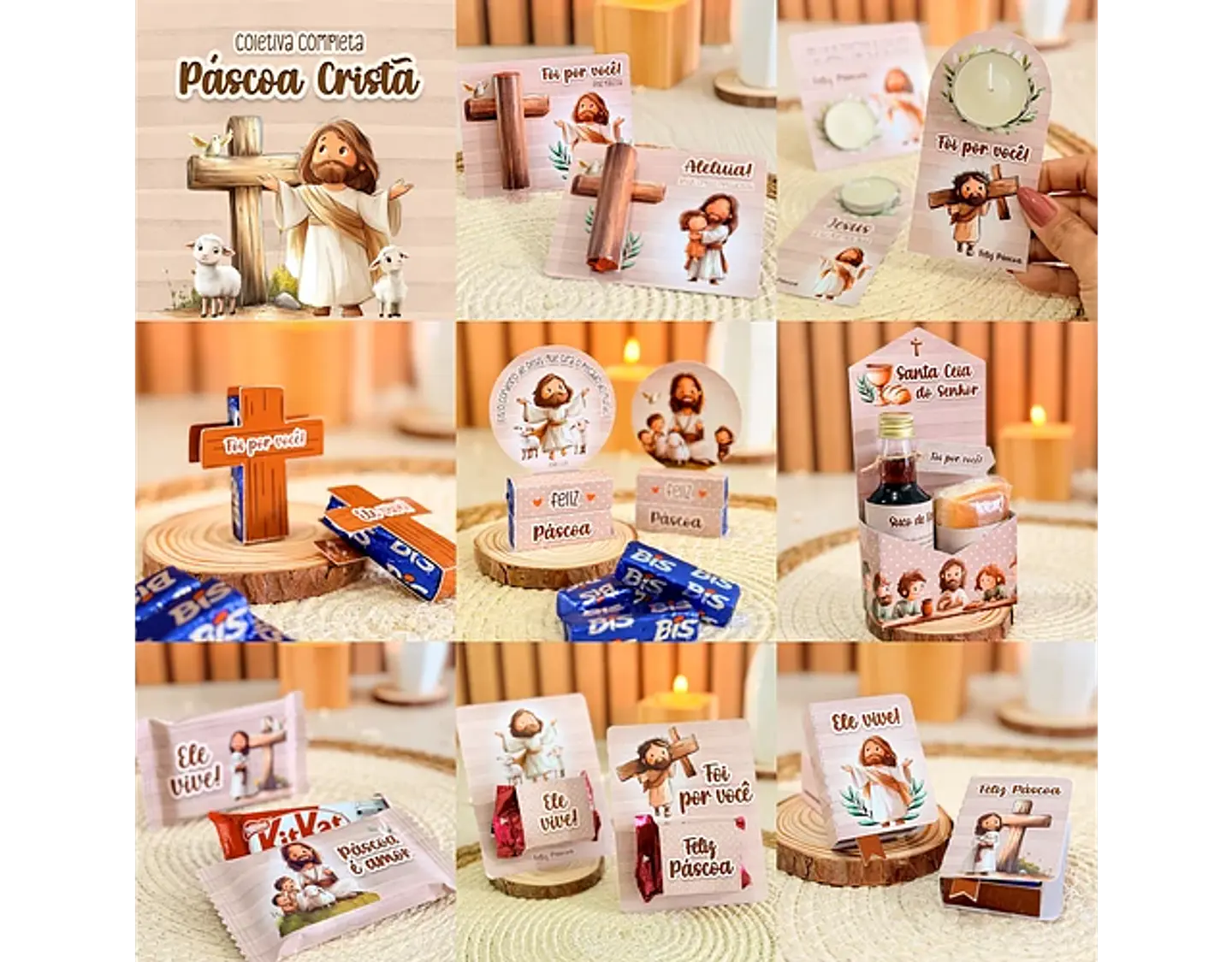 Arquivo Páscoa Cristã Combo - vê moraes 1