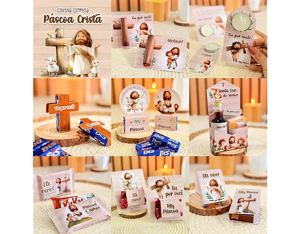 Arquivo Páscoa Cristã Combo - vê moraes 1