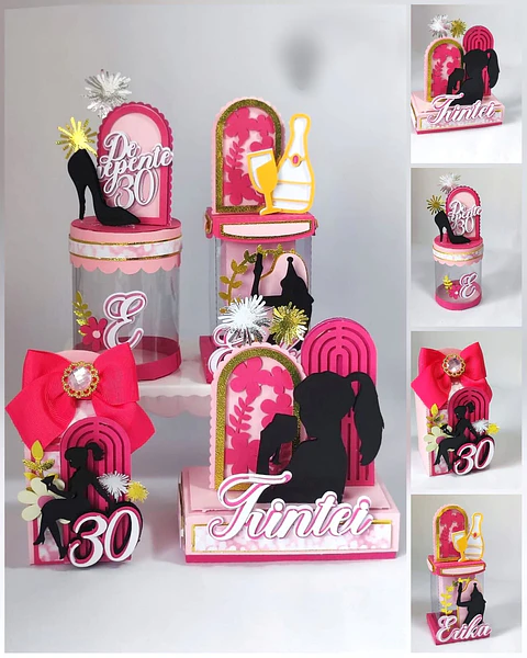  FESTAS PRONTAS Arquivo de corte Trintei  - CRIAR BV