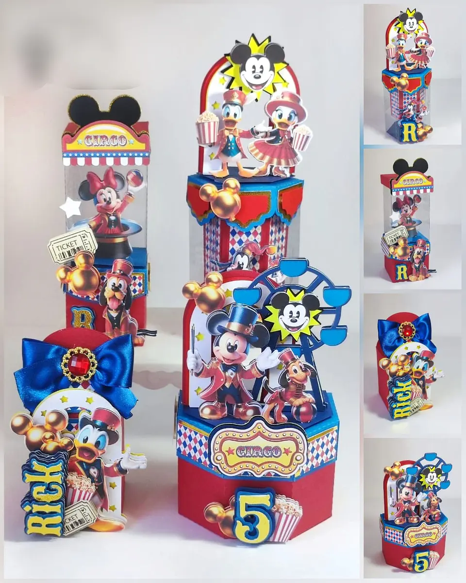 Arquivo de corte Circo mickey - CRIAR BV 1