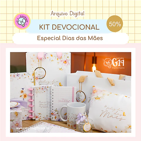 Arquivo Dia das Mães Combo Devocional - ESTUDIO G19