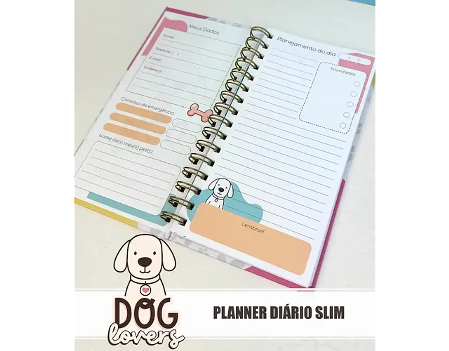 Arquivo combo encadernação Pets Lovers 5