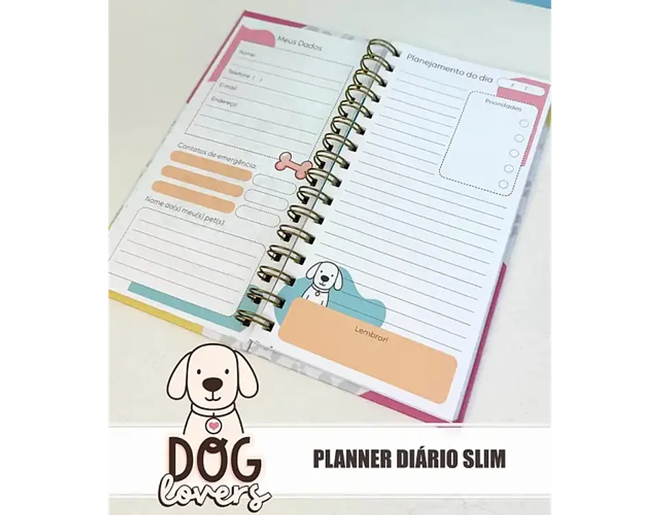 Arquivo combo encadernação Pets Lovers 5