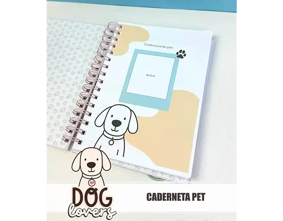 Arquivo combo encadernação Pets Lovers 6
