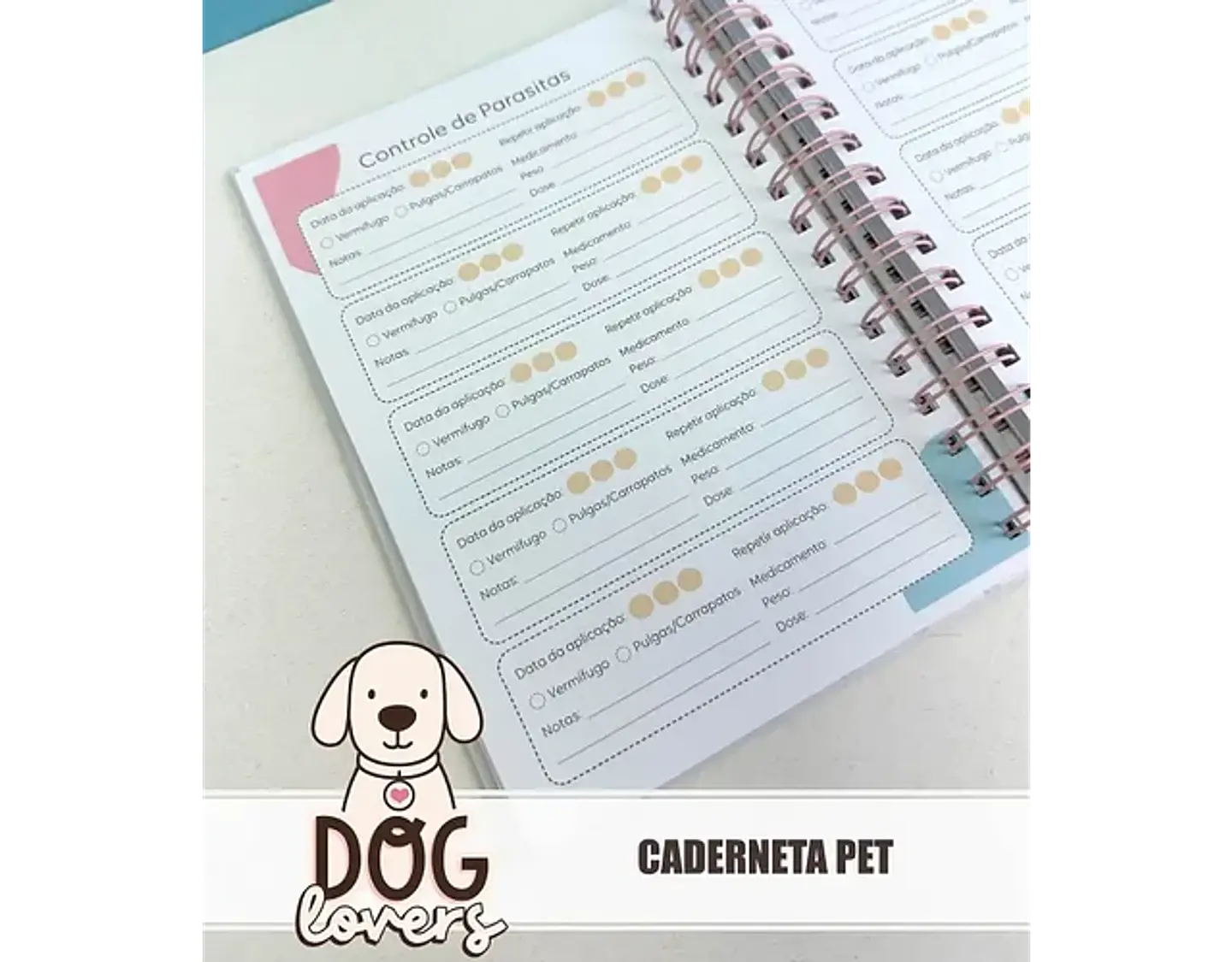 Arquivo combo encadernação Pets Lovers 9