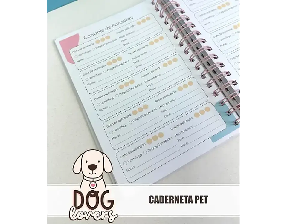Arquivo combo encadernação Pets Lovers 9