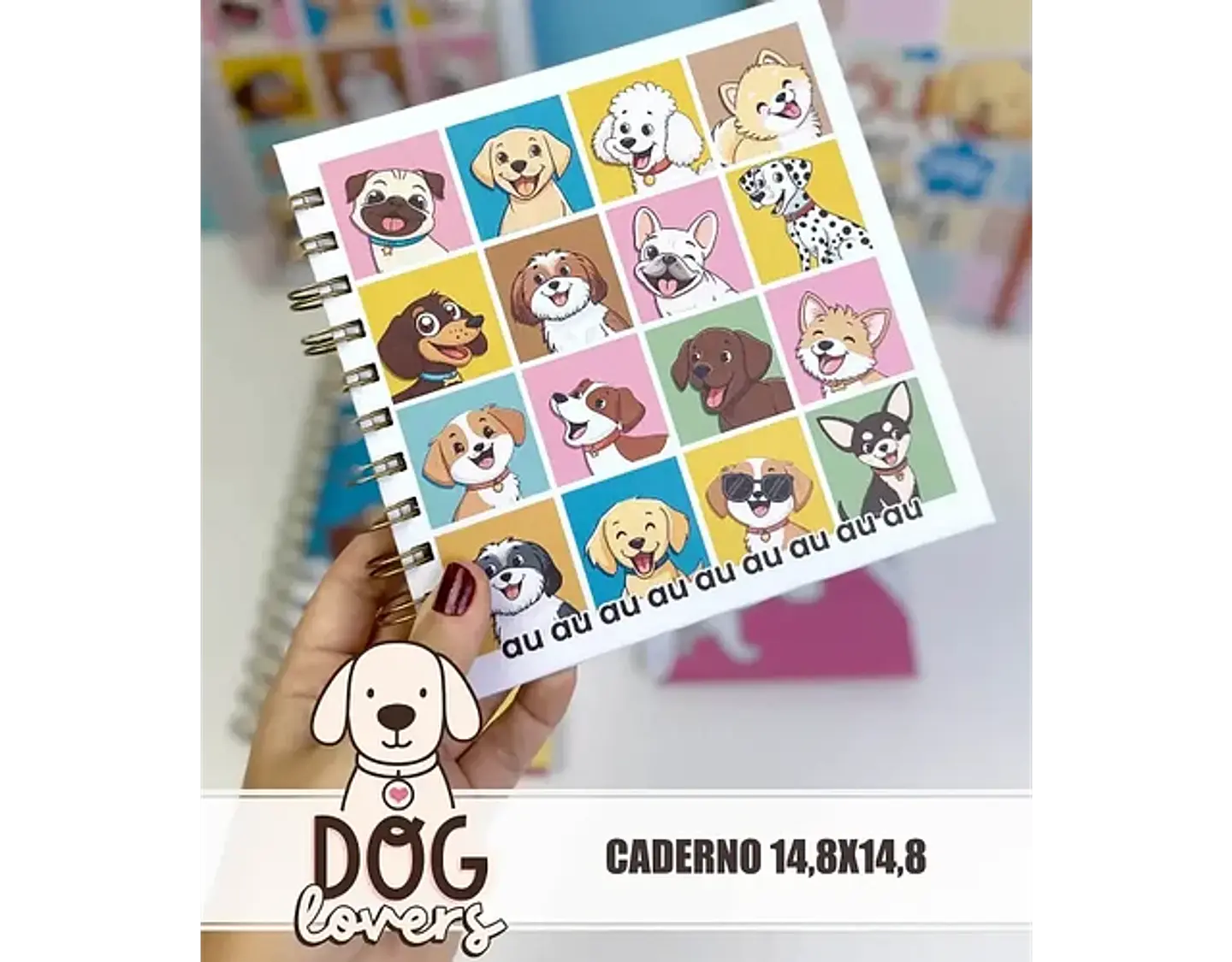 Arquivo combo encadernação Pets Lovers 13