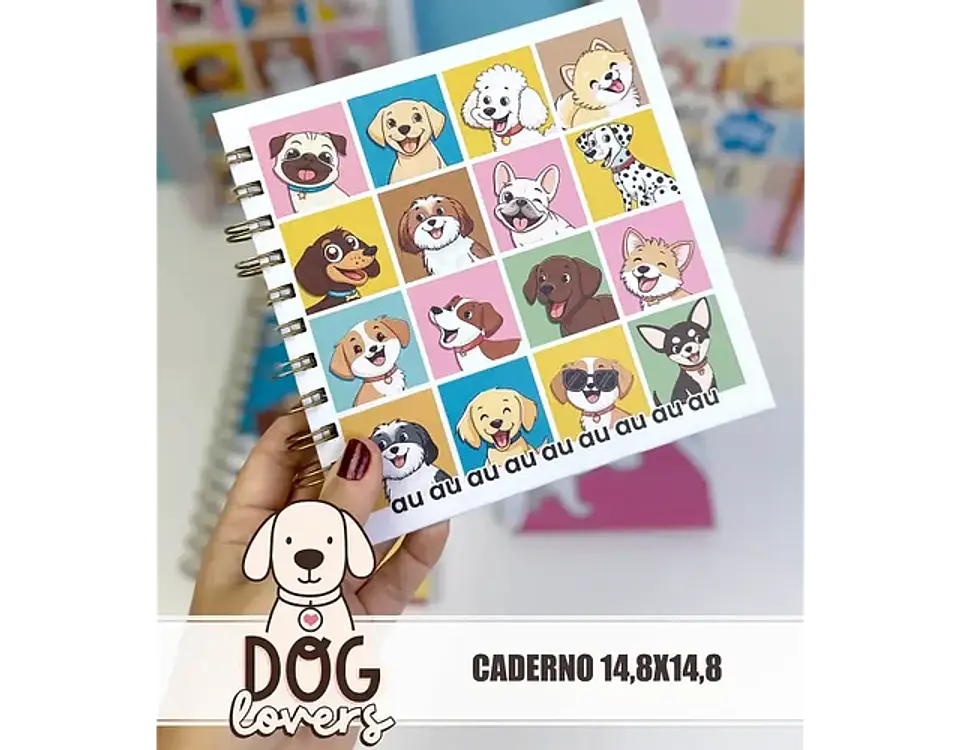 Arquivo combo encadernação Pets Lovers 13