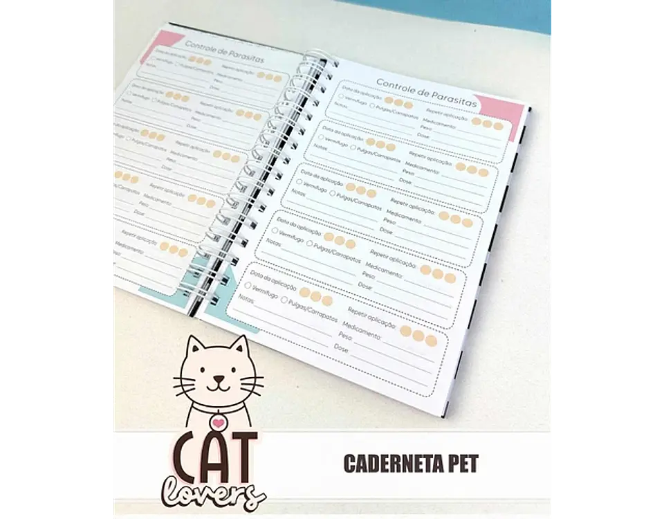 Arquivo combo encadernação Pets Lovers 18