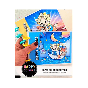 Arquivo livro de colorir happy colors pequeno príncipe pocket A6 - TITA