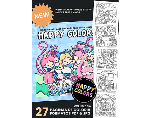 Arquivo Happy Colors Volume 4 Alice - TITA