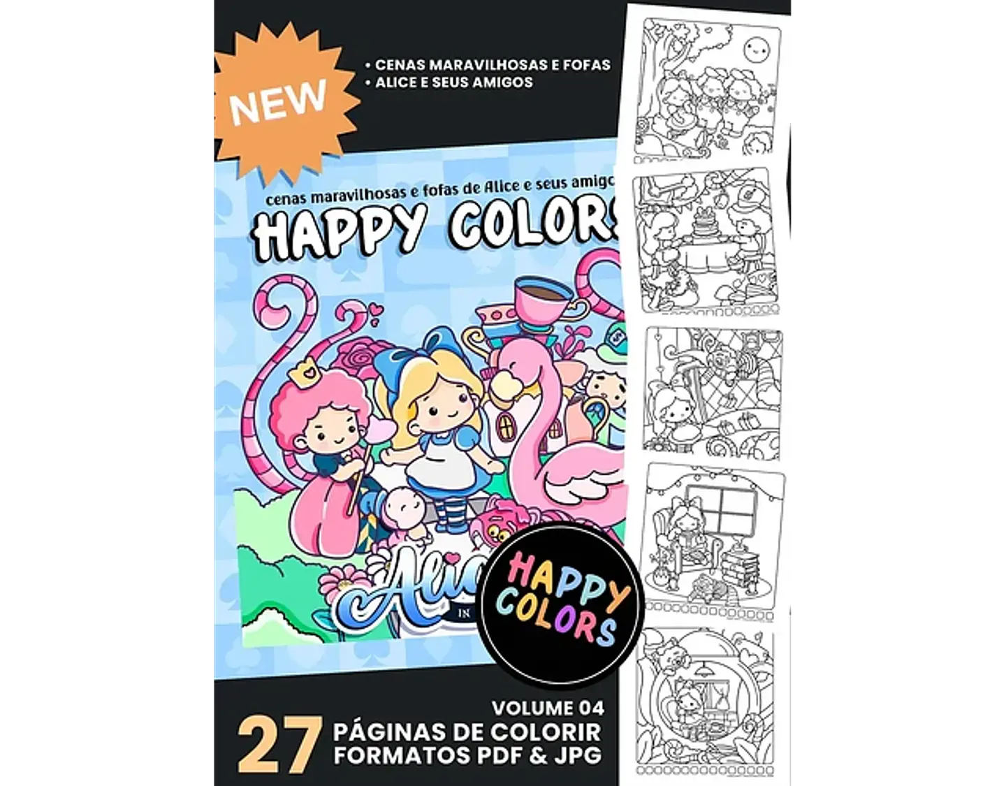 Arquivo Happy Colors Volume 4 Alice 1