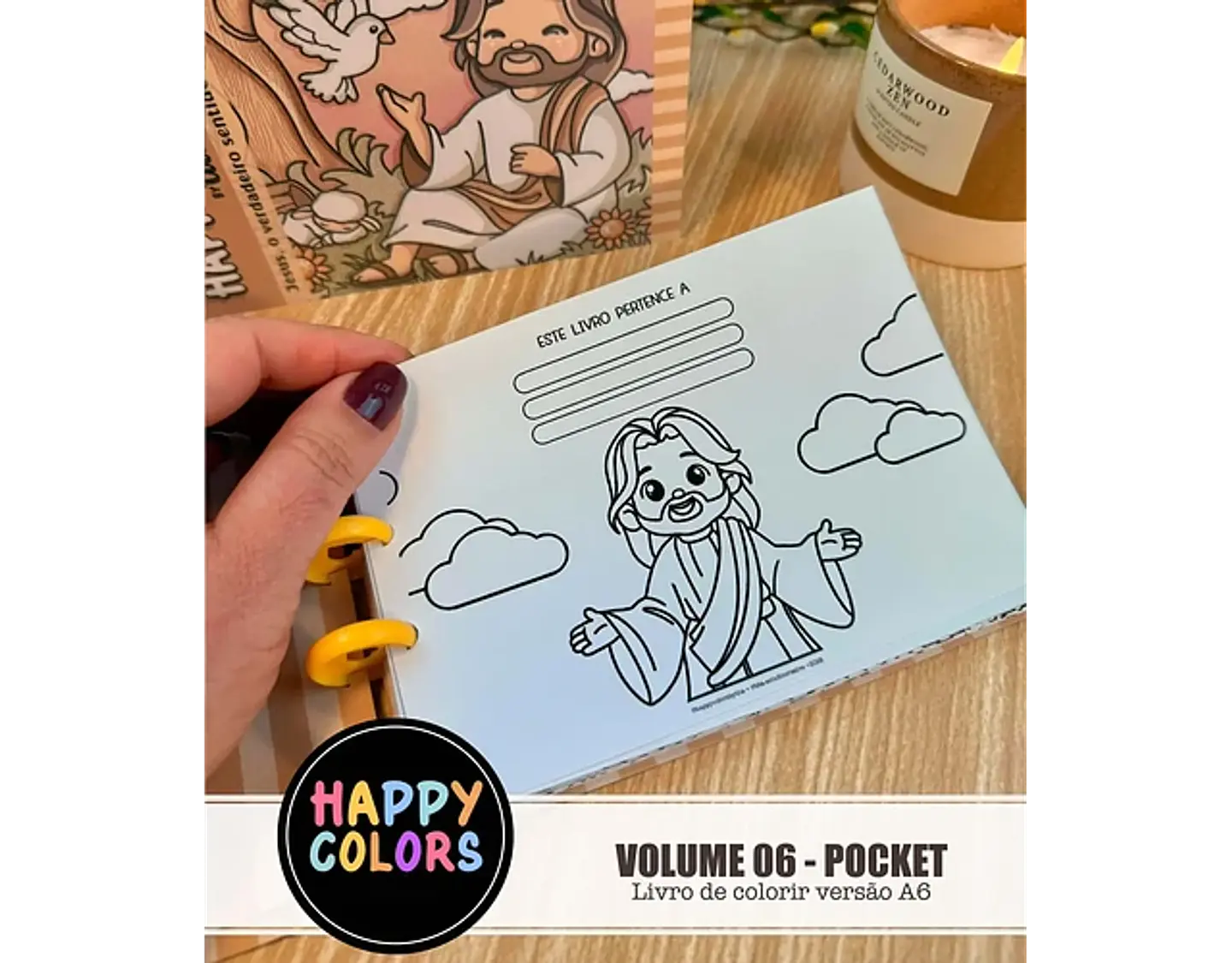 Arquivo Happy Colors Jesus A6 Pocket 3