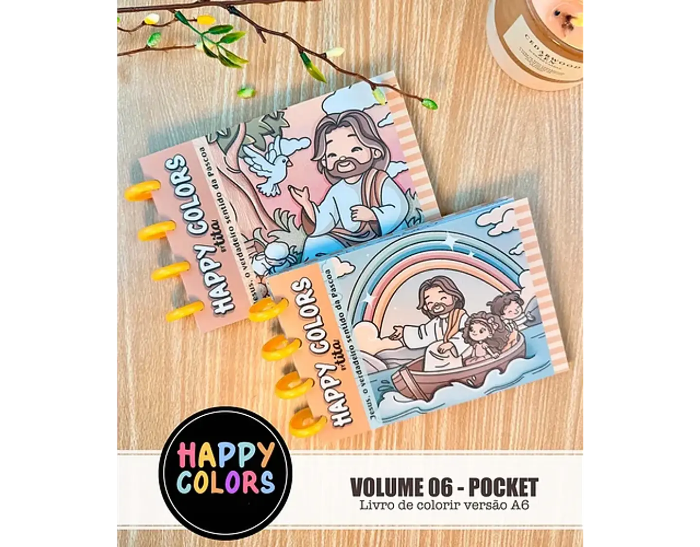 Arquivo Happy Colors Jesus A6 Pocket 5