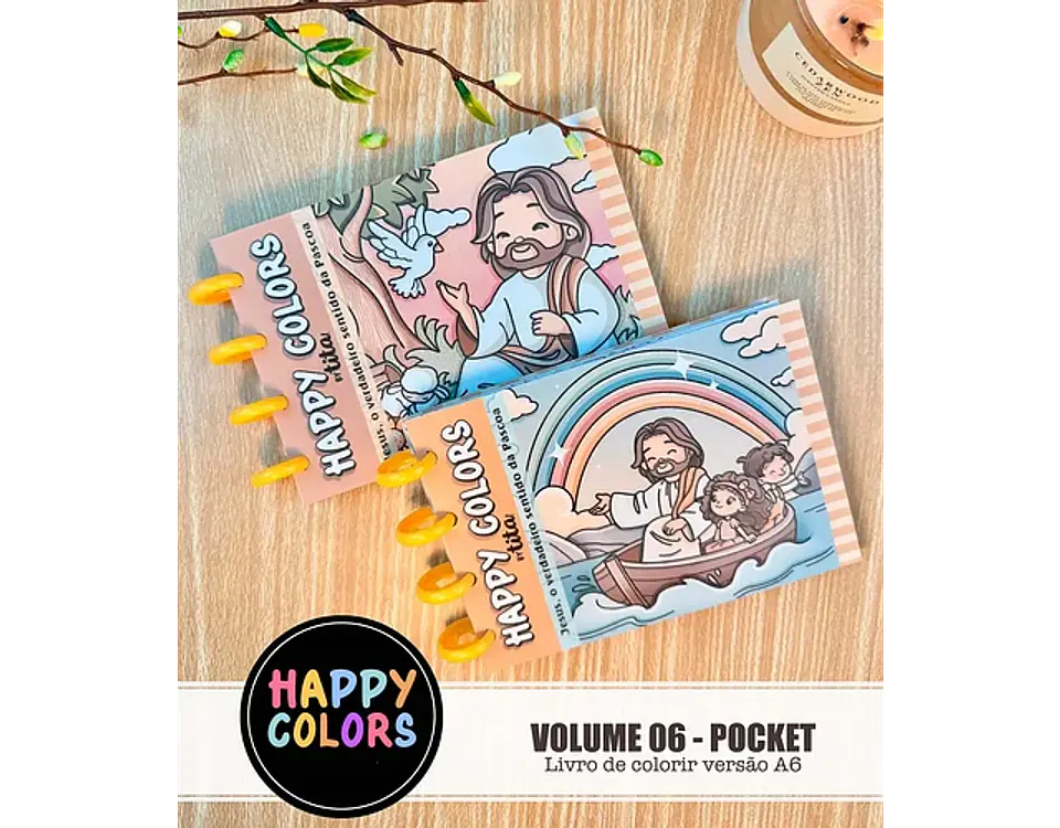 Arquivo Happy Colors Jesus A6 Pocket 5