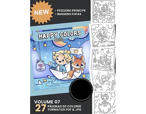 Arquivo livro de colorir happy colors pequeno príncipe - TITA